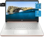 Newest Hp Touch 14'' Hd Laptop Intel 2-CORE Cpu Ram 128GB (64+64) WIN11 Rose. Fixed Price $299.99.