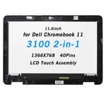 New 11.6'' Lcd Touch Screen For Dell Chromebook 3100 2-IN-1 Bezel 45GHC 9MH3J. Fixed Price $94.00.