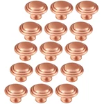 Gobrico 15 Pack 1-3/8 Rose Gold Bifold Cabinet Knobs Round Style Kitchen Door. Fixed Price $28.26.