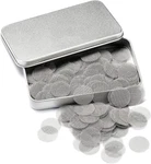 200 Pcs 5/8 Inch Stainless Steel Pipe Screens, Metal Wit.... Fixed Price $8.95.