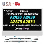 Oem For Apple Imac 24" M1 A2439 EMC3664 661-16565 Lcd Screen Display 4.5K Silver. Fixed Price $419.00.