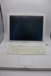 Macintosh Ibook G4 1.26 Ghz 14.1" Lcd Screen 10.4.1 Model A1055- 768 Mb. Fixed Price $79.00.