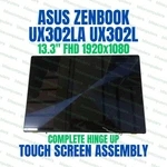 13.3" Lcd Led Display Screen Panel Full Assembly Asus Zenbook UX302LA. Fixed Price $140.00.