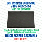 Dell Inspiron 5406 Replacement Laptop Lcd Touch Screen Panel H88H9 2DFYM. Fixed Price $165.00.