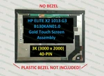 Display Hp Elite X2 1013 G3 Lcd Screen Touch Frame Assembly B130KAN01.0. Fixed Price $130.00.