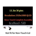 Samsung NP730QDA-KA3US Fhd Lcd Touch Screen Complete BA96-07426C Silver. Fixed Price $301.00.