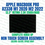Lcd Top Assembly Screen Apple Macbook Pro 13.3" A2338 2020 MYD82LL/A Space Grey. Fixed Price $312.79.