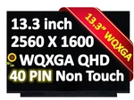 New Display For Dell Dp/n 06GHK8 Led Lcd Screen 13.3" Qhd 2560X1600 40 Pin. Fixed Price $85.85.