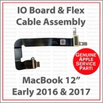 New 923-00997 Io Board & Flex Cable Assembly For Macbook 12 Early 2016 2017. Fixed Price $59.99.