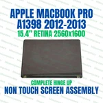 Mid 2012 15" Retina Display Assembly Screen Lcd Apple Macbook Pro A1398. Fixed Price $297.67.