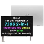 For Dell Inspiron 7306 2-IN-1 Complete Lcd Touch Screen Assembly Fhdkn(silver). Fixed Price $269.00.