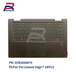New For Lenovo Yoga 7-14ITL5 Palmrest Keyboard Touchpad Dark Moss 5CB1A08879 Us. Fixed Price $75.59.