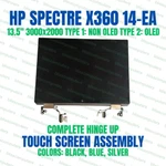 Hp Spectre X360 14-EA0023DX 14" Lcd Touch Screen Complete Assembly. Fixed Price $330.09.