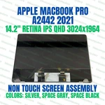 661-32207 Apple Macbook Pro A2442 14.2" Lcd Led Screen Display Assembly Gray Oem. Fixed Price $581.00.
