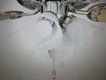 Progress Lighting Fan Kits 4-LIGHT Brushed Nickel Ceiling. Fixed Price $33.20.