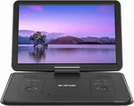 Boifun 17.5" Portable Dvd Player With Hd Large Swivel Screen Region Free Sync Tv. Fixed Price $99.99.