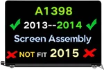 Apple Macbook Pro Retina 15" A1398 Late 2013-2014 Lcd Assembly 661-8310 Replacem. Fixed Price $299.00.