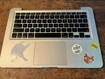 Apple Macbook Pro 13.3" A1278 Mid 2010 Palmrest Assembly W/ Keyboard 661-5858. Fixed Price $25.00.