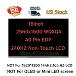 Optronics B160QAN02.3 16.0" 2560X1600 165HZ Lcd Screen Tile Type Auo. Fixed Price $102.00.