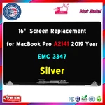 Lcd Screen Assembly For Apple 16" Macbook Pro A2141 2019 Silver Tested 661-14200. Fixed Price $409.00.