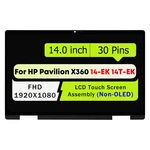 Lcd Touch Screen Fhd For Hp Pavilion X360 14T-EK 14-EK0023DX 14-EK0033DX. Fixed Price $129.00.