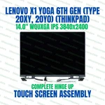 Lenovo Fru 5M11H78642 14" Wquxga Complete Top Half Touch Display Assembly Ips Ag. Fixed Price $423.13.