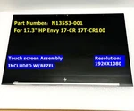 N13553-001 For Hp Envy 17-CR0013DX Lcd Touch Screen Display Panel Assembly+bezel. Fixed Price $279.69.