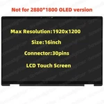 16"FOR Hp Envy X360 2-IN-1 16-AC0023DX 16-AC0033DX Lcd Touch Screen Digitizer. Fixed Price $152.25.