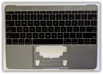 New Apple Macbook 12" A1534 Early 2016 Top Case Keyboard Space Grey 661-04882. Fixed Price $69.00.