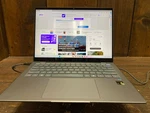 Hp 14" Omnibook Laptop 14-FE0013DX Tb Ssd 16G Ram 2K Silver. Fixed Price $450.00.