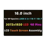 For Hp Spectre X360 2-IN-1 16-F2013DX 3K+ Lcd Touch Screen Digitizer Assembly. Fixed Price $159.00.