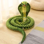 Green King Cobra Snake 80 Cm Stuffed Animal Plush Toys Toddler Doll Kids Gifts. Fixed Price $18.95.