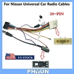 For Nissan Android Stereo Player 20-PIN Wire Harness Connector Adapter Cable 1X. Fixed Price $17.40.