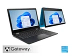 Gateway 11.6" (64GB Ssd, Intel Celeron, 2.80 Ghz, 4GB) Notebook - Blue.... Fixed Price $200.00.