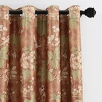 Vogol Floral Blossoming Blackout Curtains Room Darkening Window Pane.... Fixed Price $118.49.