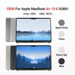 New Oem Screen For Apple Macbook Air 13.6" 2022 A2681 Lcd Display Replacement Us. Fixed Price $277.23.