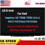 For Dell Inspiron 15 7506 0F5X01 Uhd 3840X2160 Lcd Touch Screen Assembly. Fixed Price $159.00.