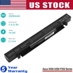 Battery 6 Cells A41-X550A For Asus X550B X550CA X550CC X550V X552. Fixed Price $13.99.