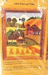 Vintage Creative Circle Harvest Time Fall 1424 Long Stich & Needlepoint Kit 8X10. Fixed Price $15.95.
