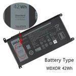 Genuine Oem WDX0R Wdxor Battery For Dell Inspiron 15 5567 5568 13 5368 7368 42WH. Fixed Price $22.89.