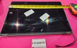 LTLID076 - Apple Macbook Display Cracked Cable & Hinges About 10X14 Wide. Fixed Price $20.00.