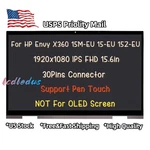 For Hp Envy X360 15-EU1010NR 15-EU1026NR Fhd Lcd Touch Screen Display Assembly. Fixed Price $114.45.
