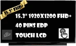 15.3" Wuxga Led Lcd Touch Screen Display For Lenovo Ideapad Slim 15ARP10 83K7. Fixed Price $125.98.