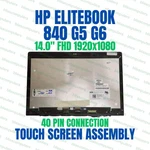 Hp Elitebook 840 G5 14" Touch Screen Lcd Panel 936980-N32 L30424-001 M140NVF7. Fixed Price $159.78.