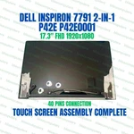 90CT6 Xkpgf NV173FHM-N46 Oem Dell Lcd 17.3" Touch Fhd Inspiron 7791 P42E. Fixed Price $324.88.