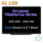 Hd 11.6" For Lenovo Thinkpad Yoga 11E Gen Lcd Touch Screen 5M10W64486 Display. Fixed Price $84.00.