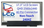 Asus G713PV-WS94 17.3" Qhd 240HZ Non Touch Laptop Lcd Screen. Fixed Price $123.49.