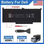 Lot 1-50 F3YGT Battery For Dell Latitude E7280 7380 E7480 E7390 7490. Fixed Price $16.24.