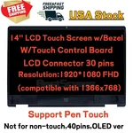 14"FHD Lcd Touch Screen Assembly For Hp Pavilion X360 14M-DH0003DX 14M-DH1003DX. Fixed Price $103.00.