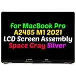 For Apple Macbook Pro 16" 2021 A2485 Lcd Screen Display Assembly Silver Gray. Fixed Price $547.00.